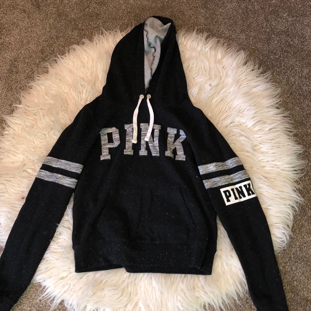small pink hoodie